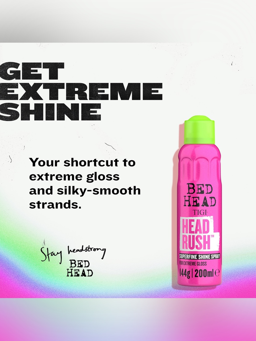 Bed Head Headrush Fragrance & Shine Spray 5.3fl oz